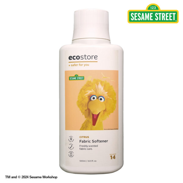 【ecostore 限定商品】SESAME STREET ファブリックソフナー＜シトラス＞500mL