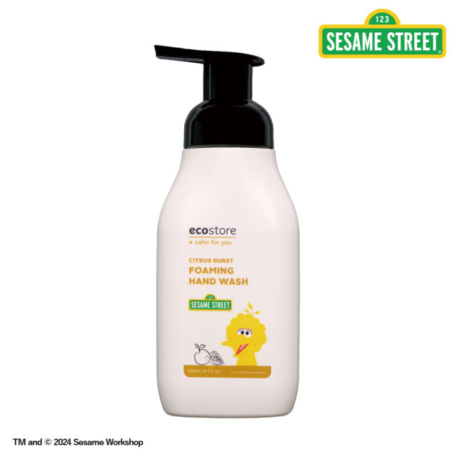 【ecostore 限定商品】SESAME STREET フォーミングハンドウォッシュ＜シトラスバースト＞250mL