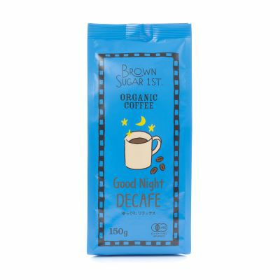 BROWN SUGAR 1ST. オーガニック粉コーヒー Good Night DECAFE